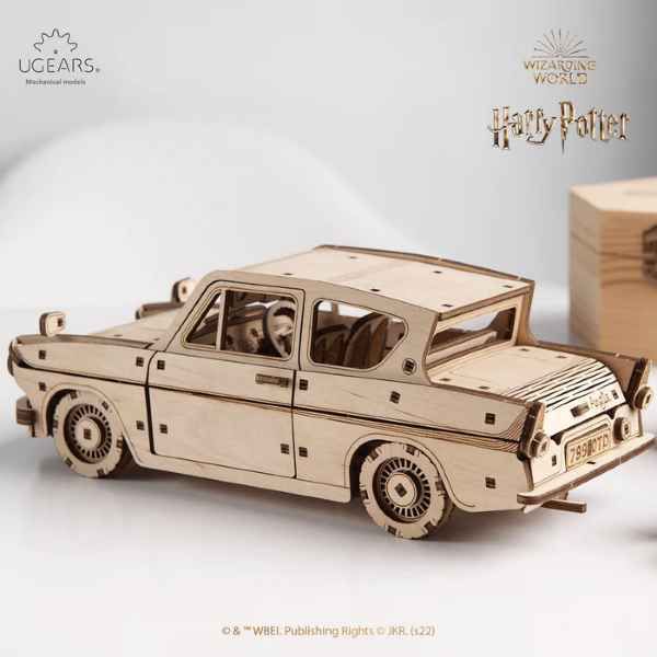 Ugears Harry Potter "Fliegender Ford Anglia™" DIY 3D Holzmodell - myshop-ffm