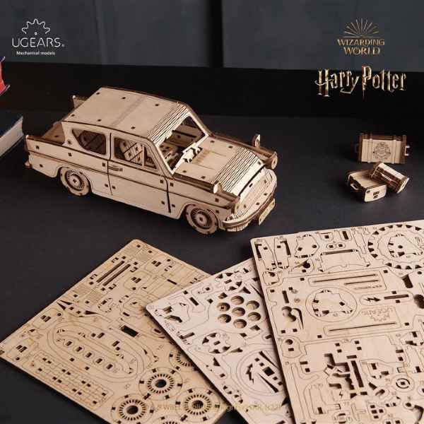 Ugears Harry Potter "Fliegender Ford Anglia™" DIY 3D Holzmodell - myshop-ffm