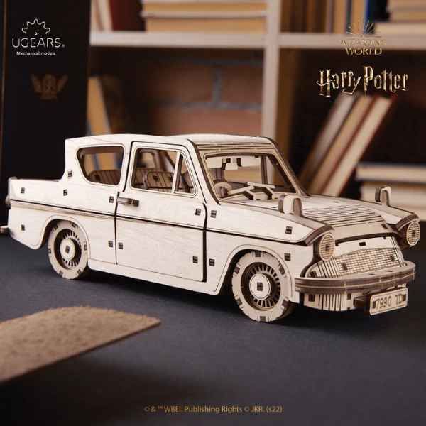 Ugears Harry Potter "Fliegender Ford Anglia™" DIY 3D Holzmodell - myshop-ffm