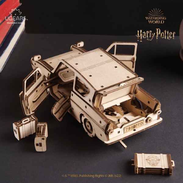 Ugears Harry Potter "Fliegender Ford Anglia™" DIY 3D Holzmodell - myshop-ffm