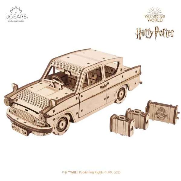 Ugears Harry Potter "Fliegender Ford Anglia™" DIY 3D Holzmodell - myshop-ffm