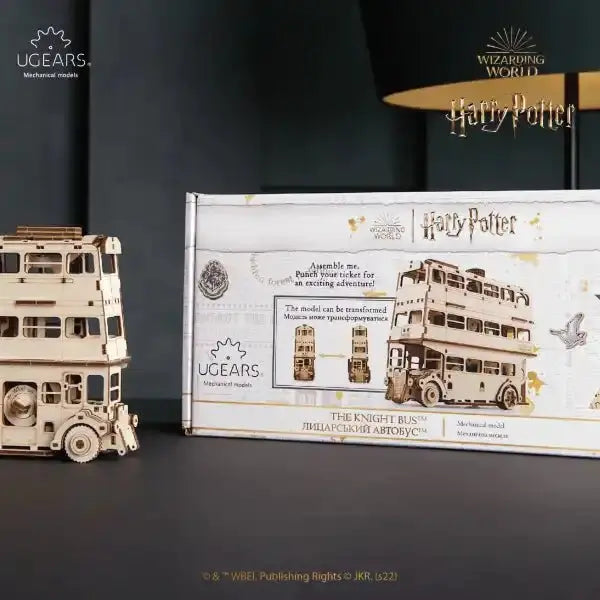 Ugears Harry Potter "Knight Bus™" mit magischen Funktionen DIY 3D Holzmodell - myshop-ffm