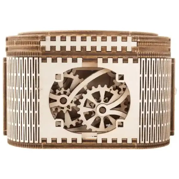 Ugears "Treasure Box" Schatztruhe 3D Modellbausatz aus Holz - myshop-ffm