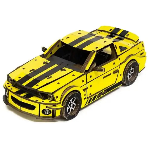 Unidragon "Stallion GT Sportwagen" in mehreren Farben DIY 3D Holzmodell - myshop-ffm
