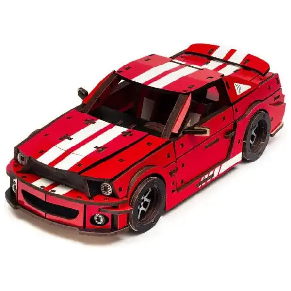 Unidragon "Stallion GT Sportwagen" in mehreren Farben DIY 3D Holzmodell - myshop-ffm