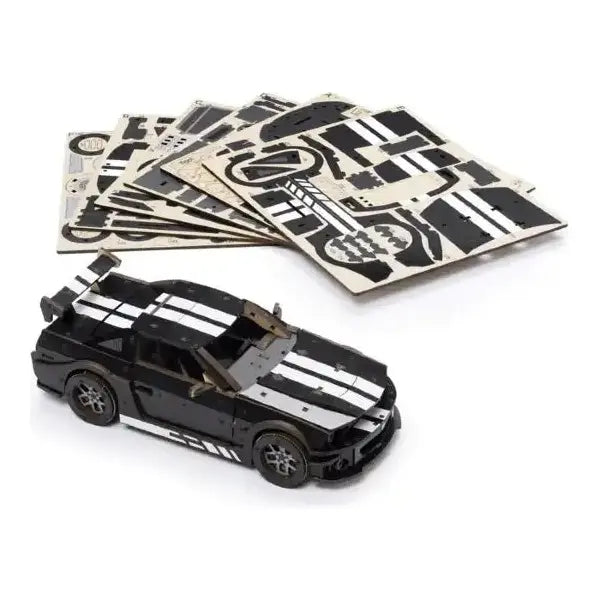 Unidragon "Stallion GT Sportwagen" in mehreren Farben DIY 3D Holzmodell - myshop-ffm