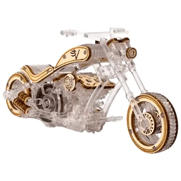 Veter Models"Chopper V1" Mechanische 3D DIY Modelle aus Holz  aus Holz - myshop-ffm