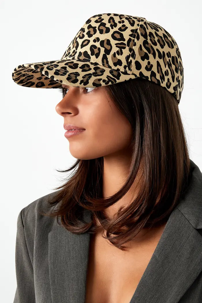 Damen Basecap Baseball Cap Mütze "Leopardenmuster" verschiedene Farben