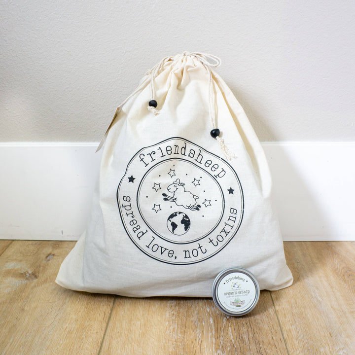 Friendsheep - Filzwoll-Katzenhöhle "GELBGOLDENER PILZ"