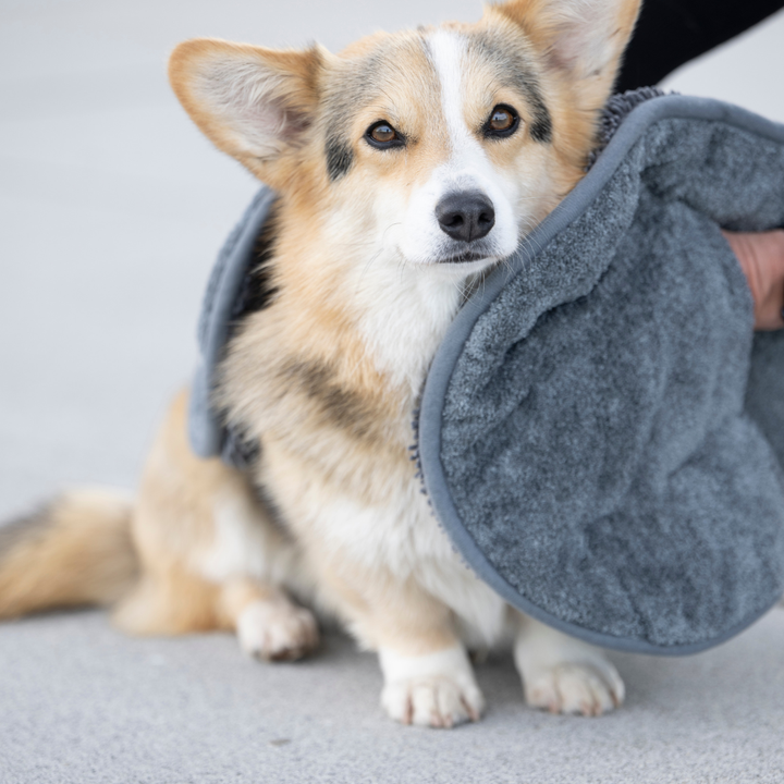 Ultra Dry Comfort Hundehandtuch –  Graphit | 35×100 cm
