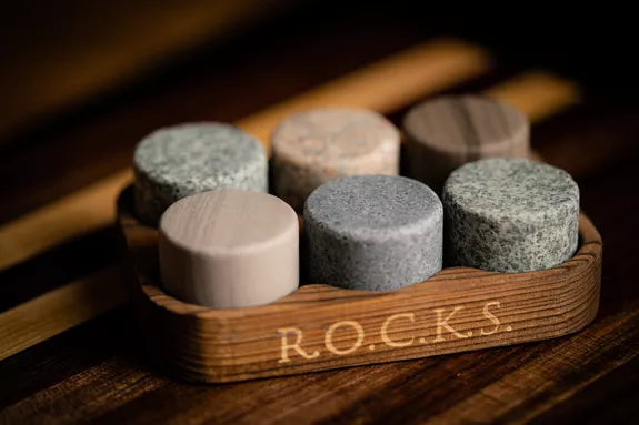 Die Original ROCKS™ Whiskey Chilling Stones
