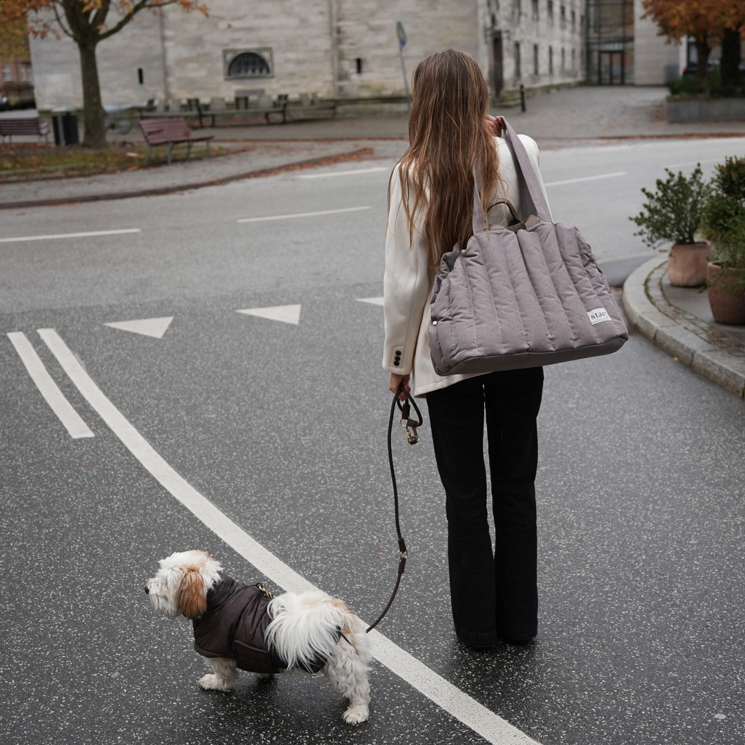 Staey „Elva“ Hundetragetasche | Taupe