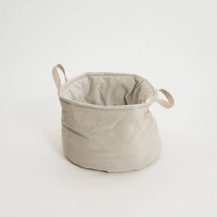 DOGS in the CITY® - Hundekörbchen Shopper Little Basket Chelsea Cord gravel