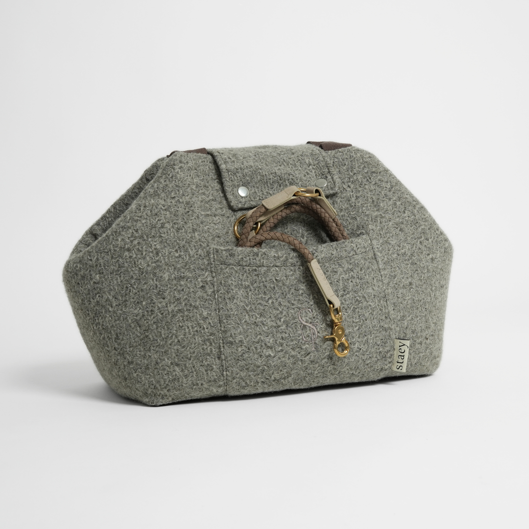 Staey „Curl“ Hundetragetasche | Taupe
