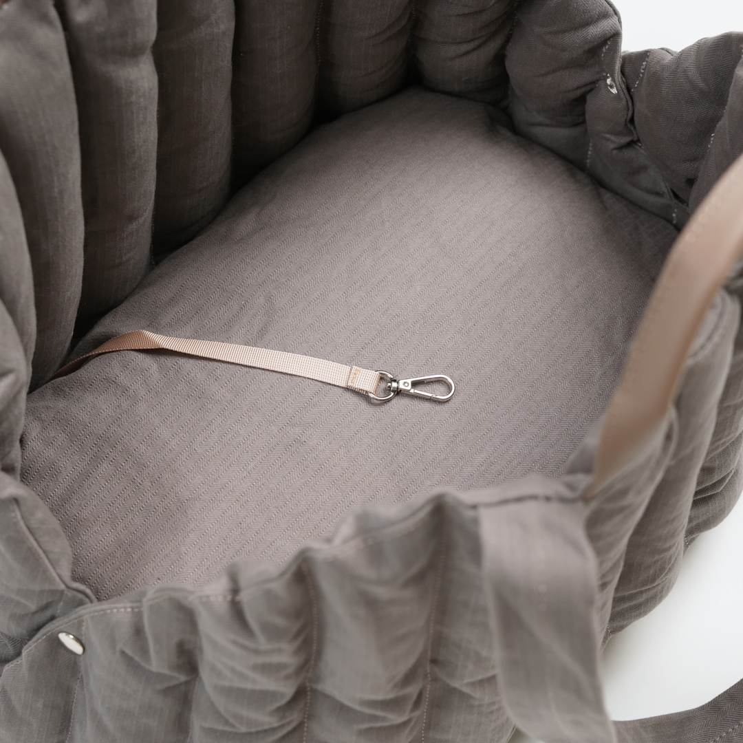 Staey „Elva“ Hundetragetasche | Taupe