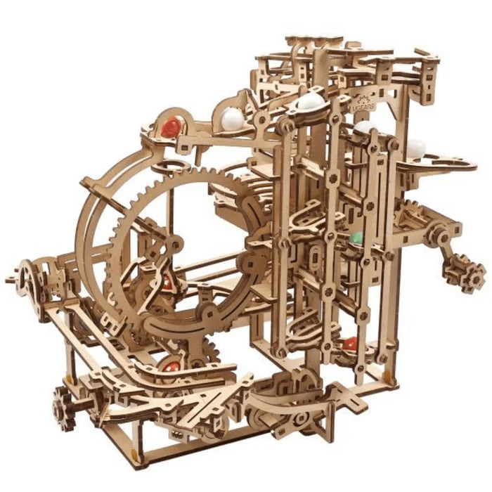 Ugears "Marble Run Stepped Hoist" Murmel-Stufenbahn DIY