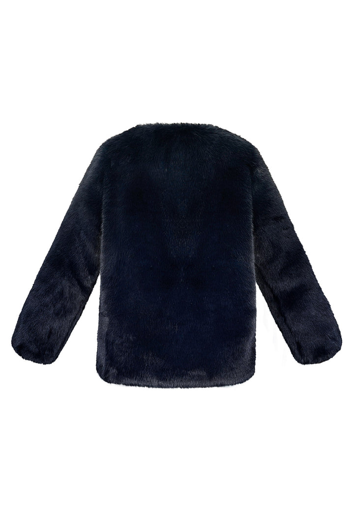 Damen Teddymantel Wärmejacke Flauschig Pelz Jacke