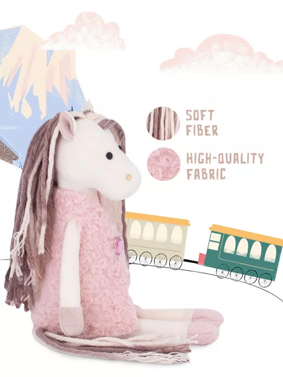 Plüsch und Stofftier "Pinky das Pferd" Symbol 2026 16 cm