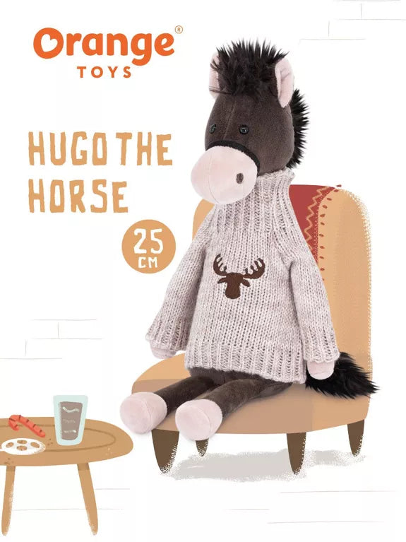 Plüsch und Stofftier "Hugo das Pferd" Symbol 2026 25 cm