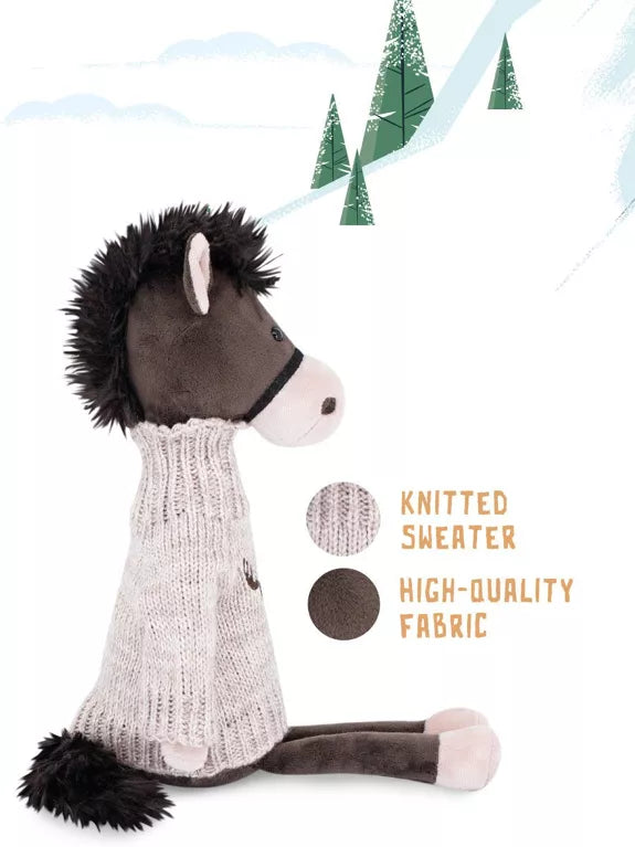 Plüsch und Stofftier "Hugo das Pferd" Symbol 2026 25 cm