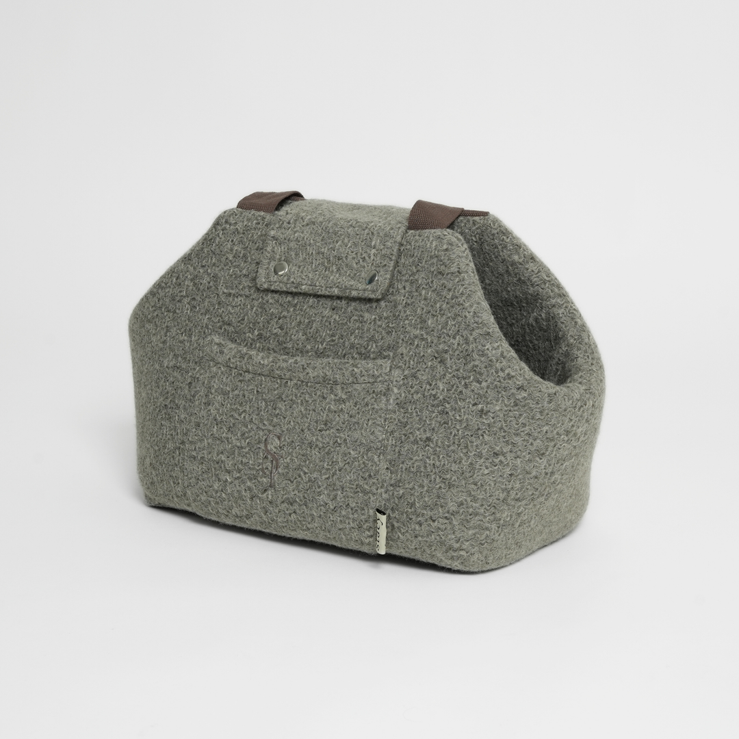 Staey „Curl“ Hundetragetasche | Taupe