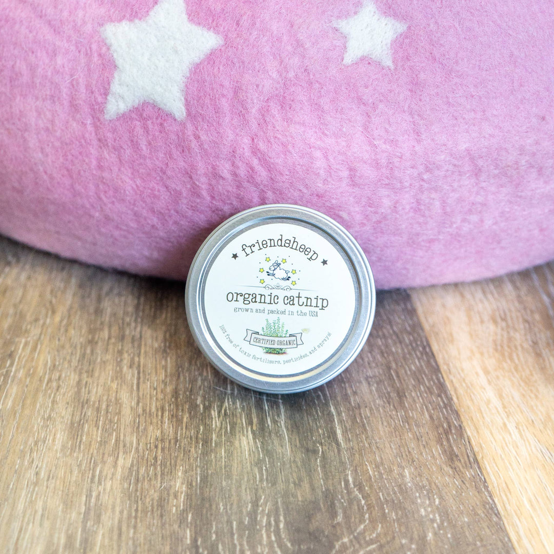 Friendsheep - Filzwoll-Katzenhöhle - "ROSA PINK Mitternachtssterne"