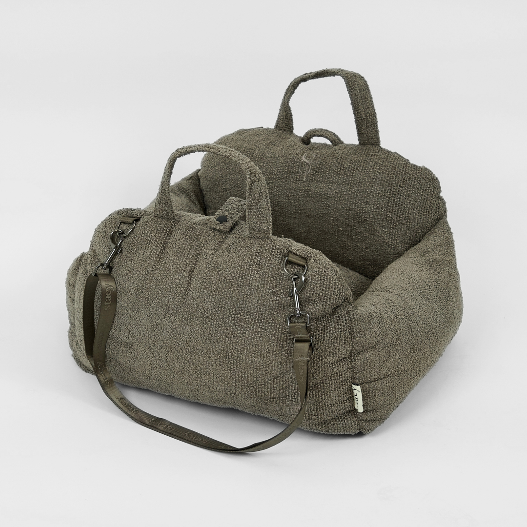 Staey - Tova 2-in-1-Autositz | Kastanien-Bouclé