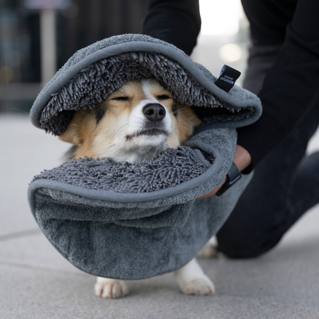 Ultra Dry Comfort Hundehandtuch –  Graphit | 35×100 cm