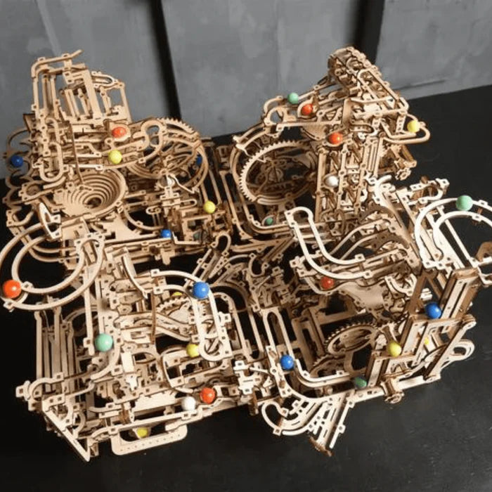 Ugears "Marble Run Tiered Hoist" Murmel-Stufengewinde DIY