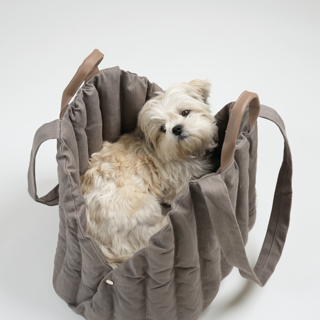 Staey „Elva“ Hundetragetasche | Taupe