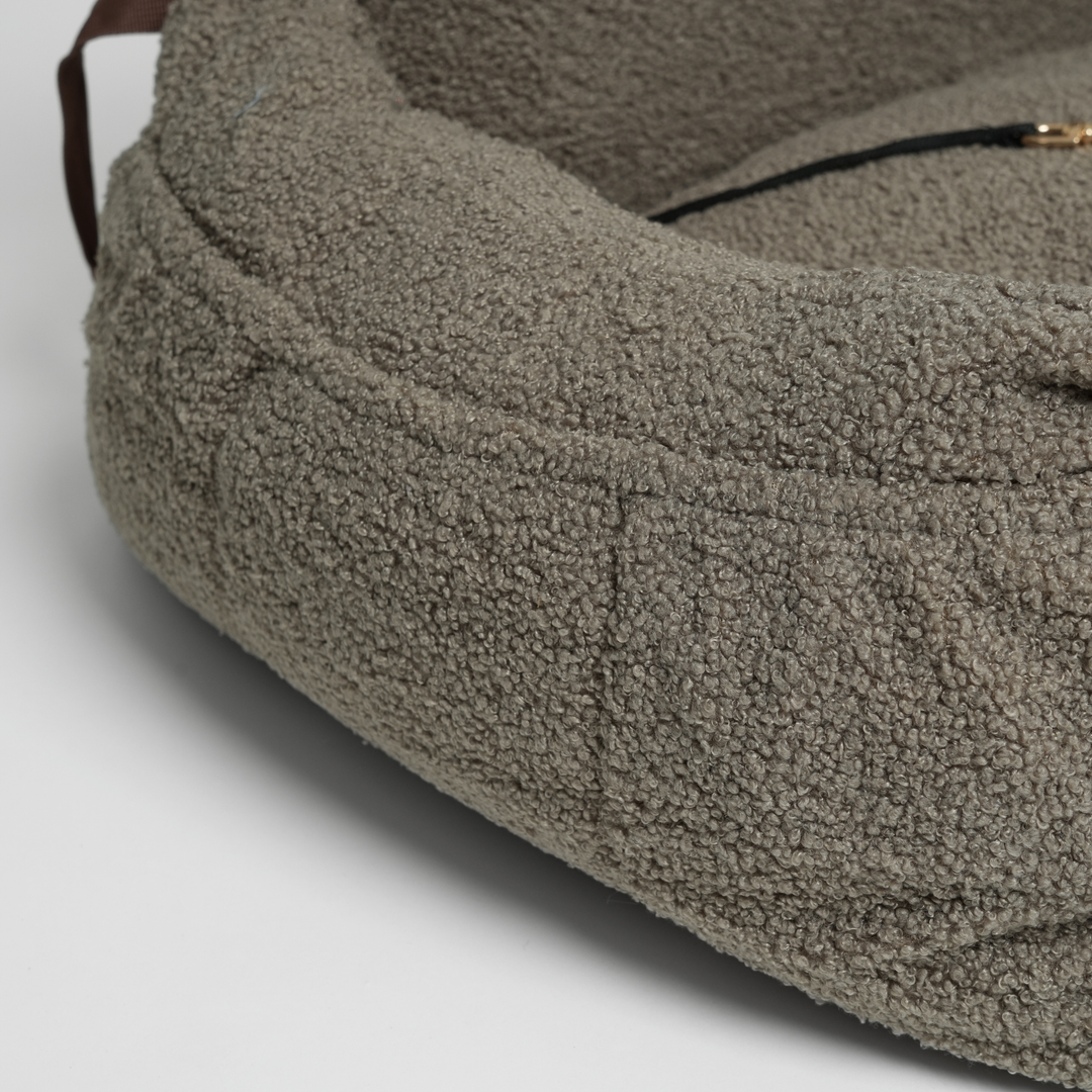 Staey „Lara“ Hund Autositz Teddy | 3-in-1 Hundebett