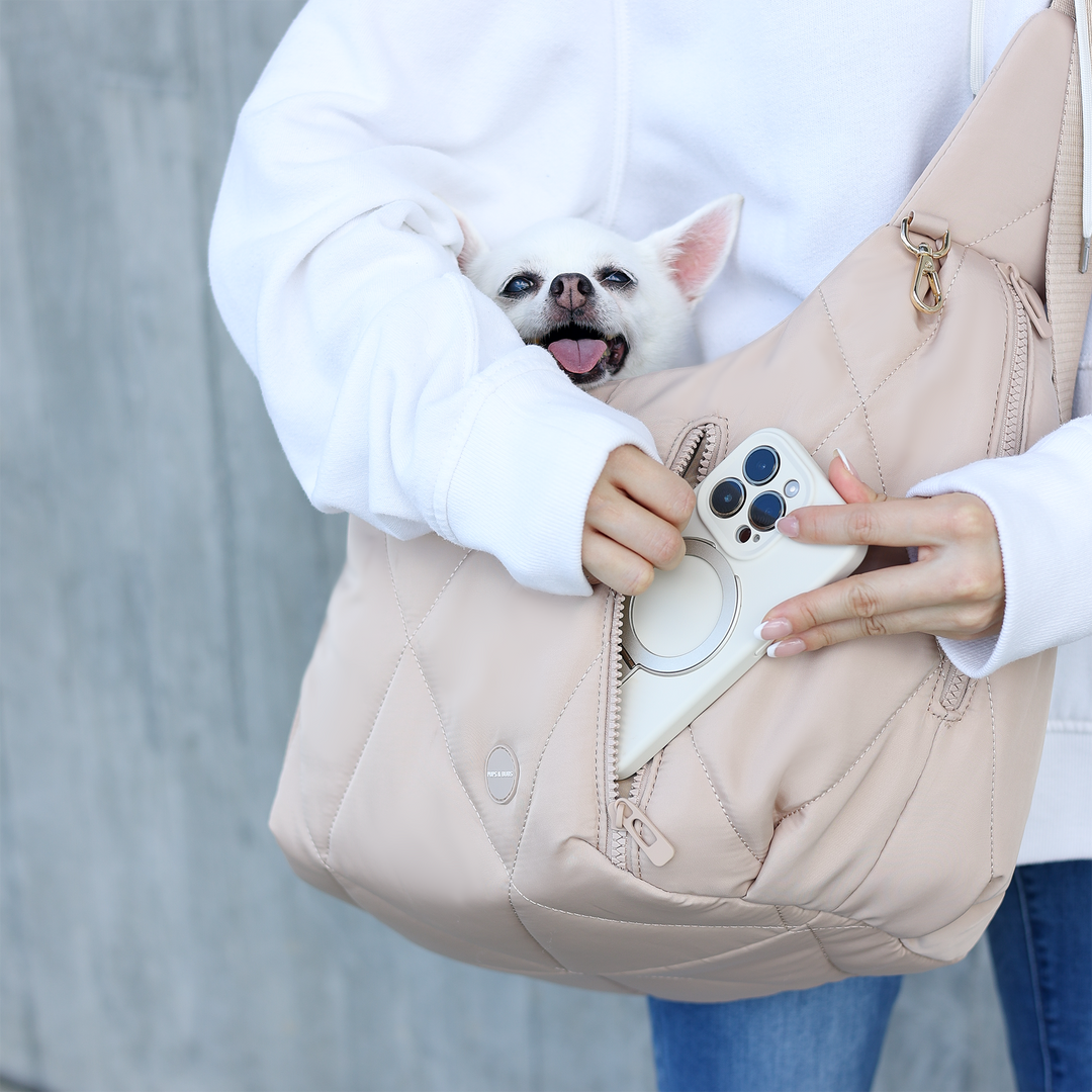 Pups & Bubs - Cloud Crossbody-Tasche für Haustiere | Tragetasche für Hund & Katze | 2 Farben