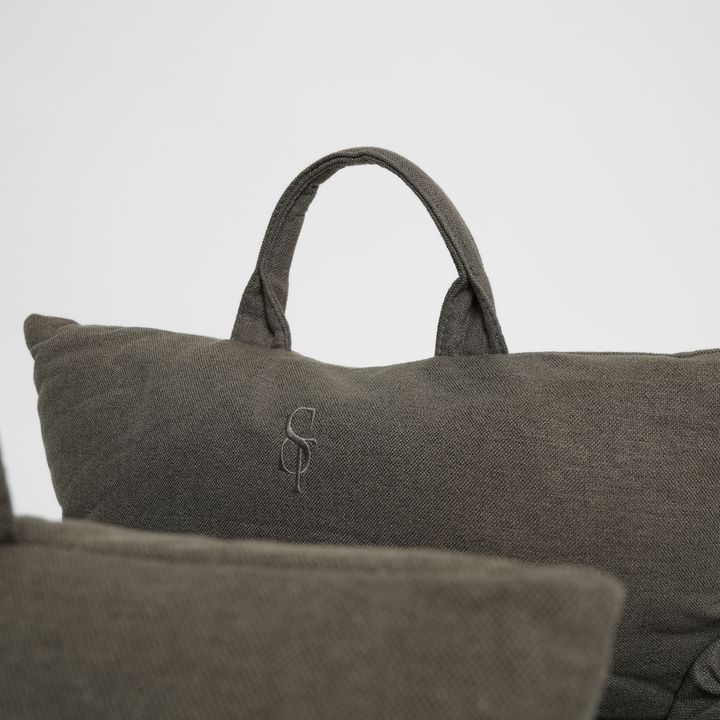 Staey „Lara“ Hund Autositz Taupe | 3-in-1 Hundebett