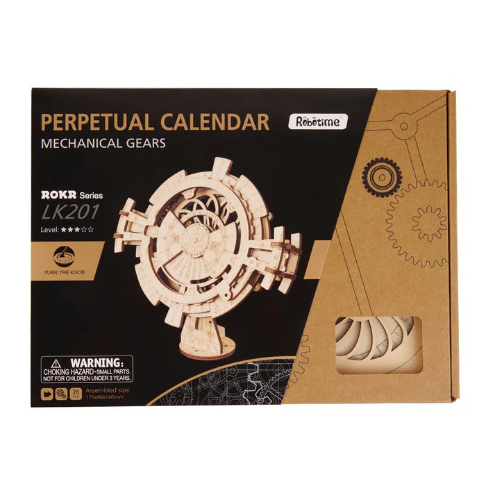 ROKR "Ewiger Kalender" 3D Holz Puzzle LK201