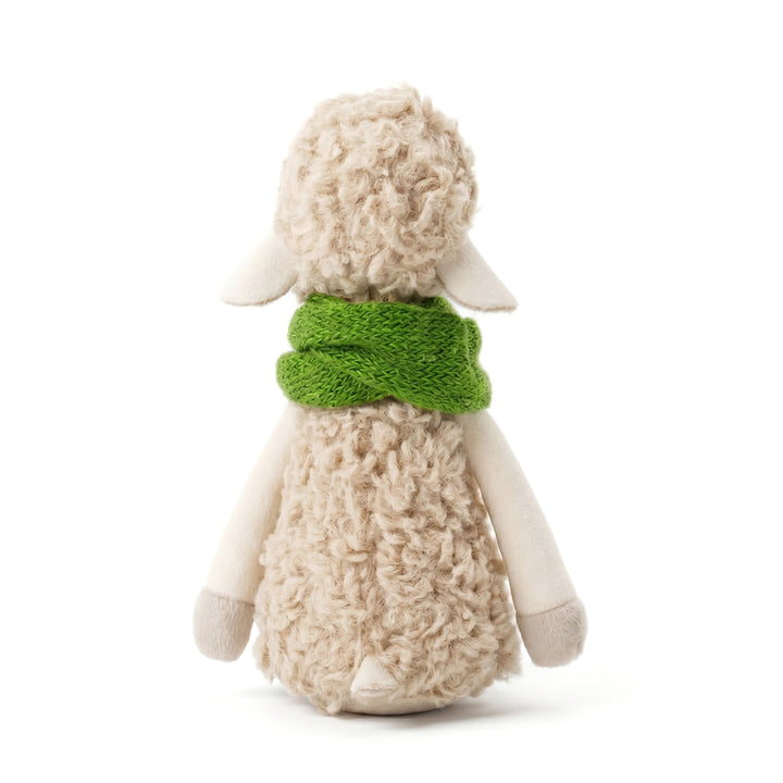 Kuscheltier Schaf Bibi mit grünem Loop 16 cm
