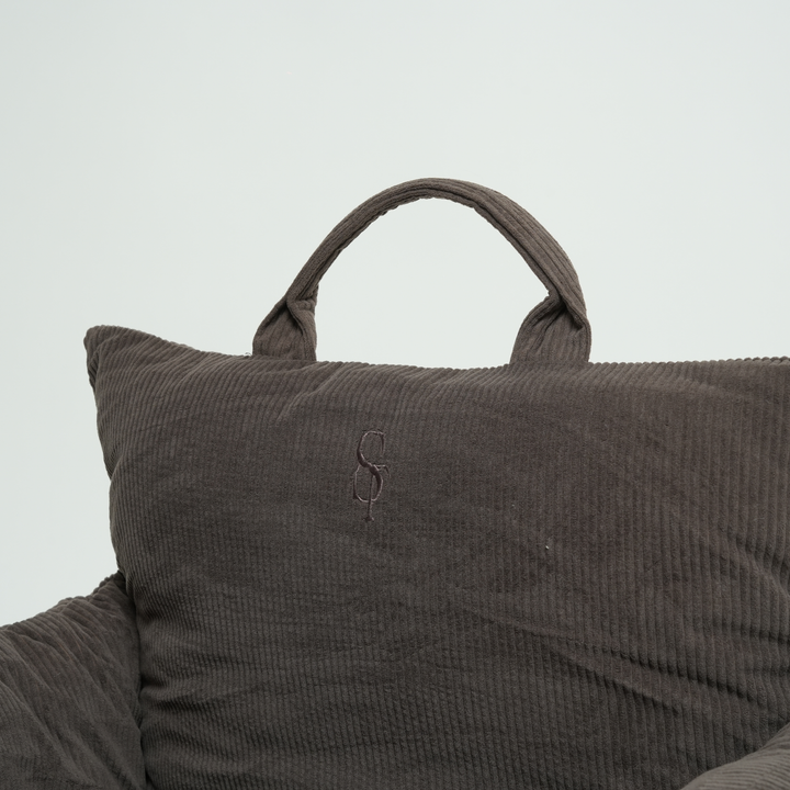 Staey „Lara“ Hund Autositz Cord | 3-in-1 Hundebett