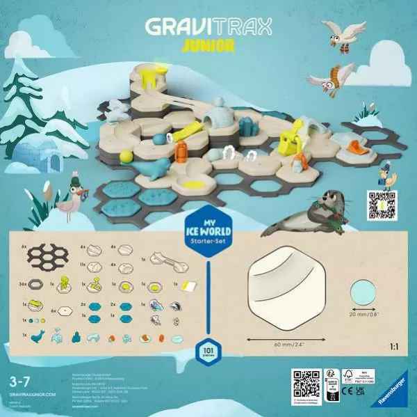 Ravensburger GraviTrax Junior Starter Set Konstruktionsspiel 27060