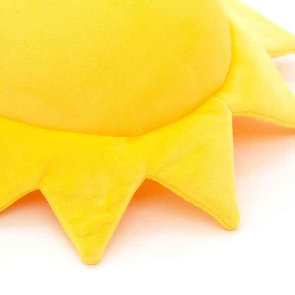 Plüsch Kuschelkissen "Lucky Sun" 50x50x13 cm Baby Kinder Kissen - myshop-ffm