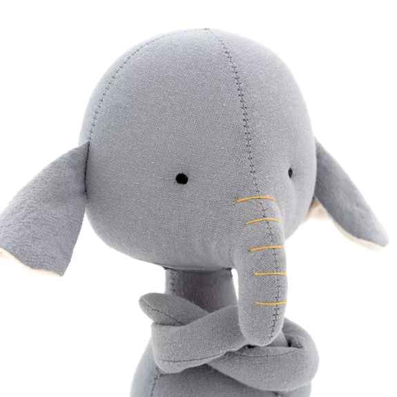 Plüsch und Stofftier "ALICE DER ELEFANT MEERJUNGFRAU" 29 cm ab 3 Jahre - myshop-ffm