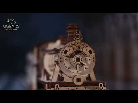 Ugears Harry Potter "Hogwarts Express™ mit magischen Funktionen" 3D DIY Holzmodell