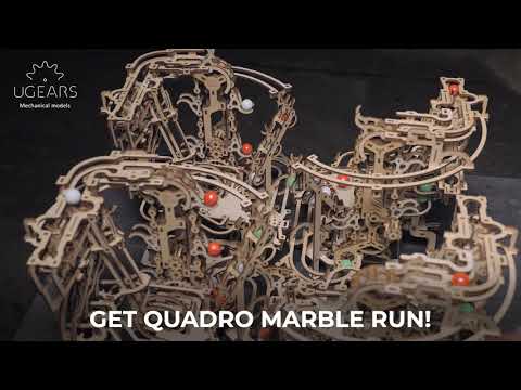 Ugears "Marble Run Chain Host" Murmel-Kettenbahn DIY