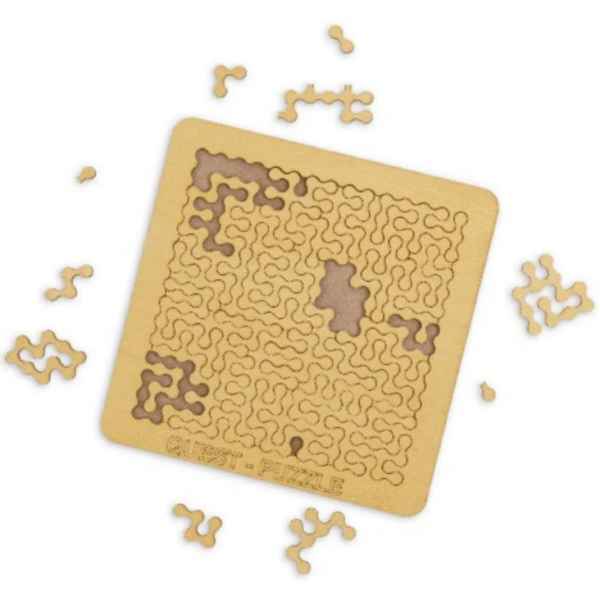 Quest Puzzle Escape Room Spiel - Holz Rätsel - myshop-ffm