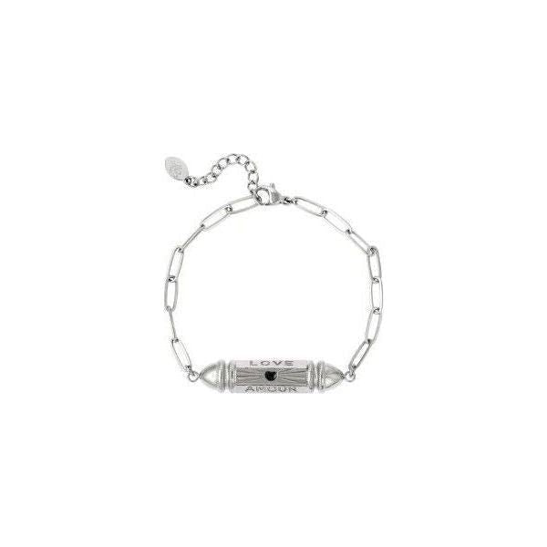 Armband "Love Amour" in Silber - myshop-ffm