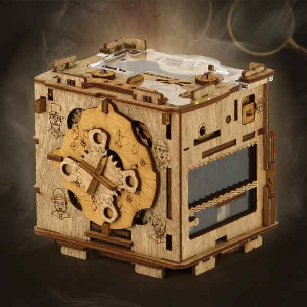 UGEARS,  Schatztruhe,  Sale,  Rätselspaß,  Rätselbox,  Escape Room,  Cluebox,  3D Puzzle