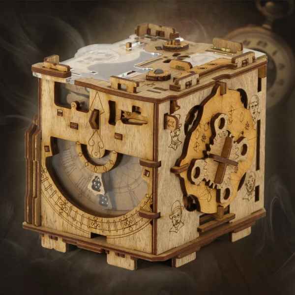 UGEARS,  Schatztruhe,  Sale,  Rätselspaß,  Rätselbox,  Escape Room,  Cluebox,  3D Puzzle