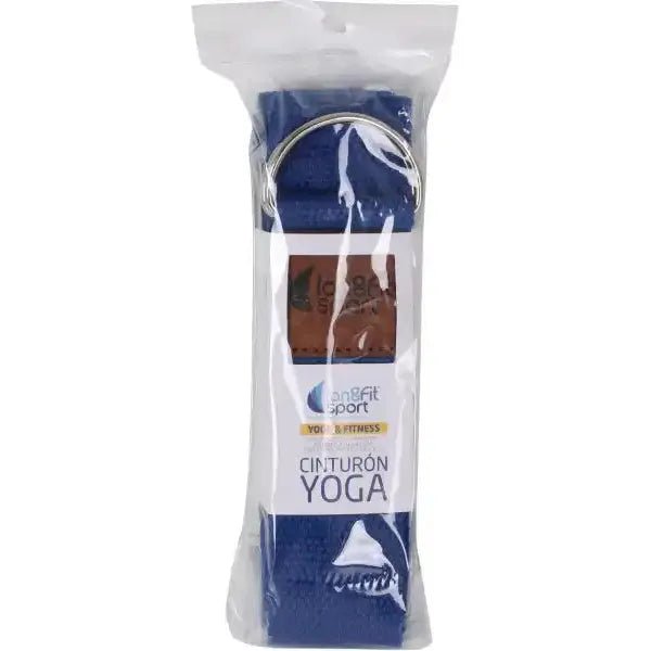 Longfit Sport Yoga Gürtel - Blau - myshop-ffm