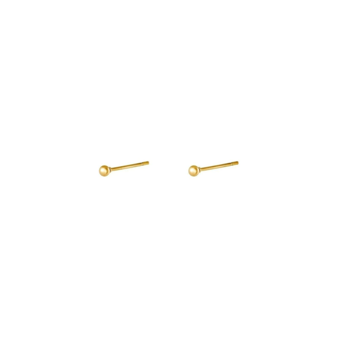 Ohrstecker "Tiny Dot" in Gold - 1,5 mm - myshop-ffm