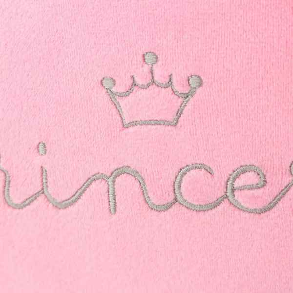 Plüsch Kuschelkissen "Princess Crown" 38x51x12 cm Baby Kinder Kissen - myshop-ffm