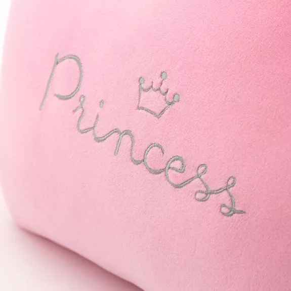 Plüsch Kuschelkissen "Princess Crown" 38x51x12 cm Baby Kinder Kissen - myshop-ffm