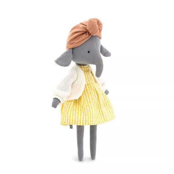 Plüsch und Stofftier "ALICE DER ELEFANT" 29 cm ab 0 Jahre - myshop-ffm